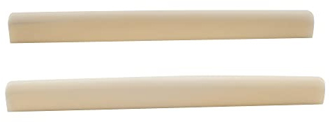 Musiclily Selleta de Hueso para Puentes de Guitarra Clásica,DJ-02 80x3x9/8mm (2 piezas)