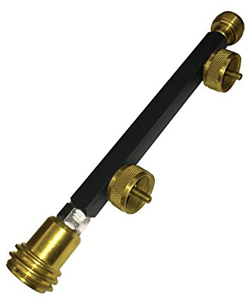 Stansport Double Cylinder Fuel Post - Dual Outlet