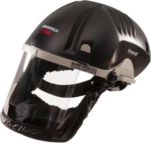 TREND Masque Respiratoire et Visor de Protection avec Filtration d'Air Alimenté par Batterie, Airshield Pro PAPR APF 20, 230V, AIR/PRO/EUR