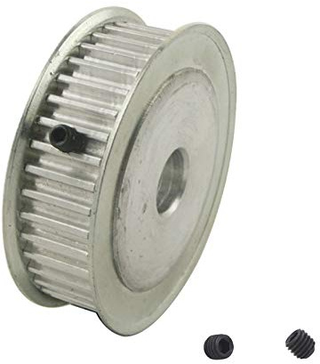 ZHaonan-zahnriemenscheibe, 1 stück htd5m 40t Zähne Timing Riemenscheibe, Bohrung 6,35 mm / 6mm / 8mm / 10mm / 20mm, Riemenscheiben für 15mm Gürtel, Aluminiumlegierung, Genaue Größe
