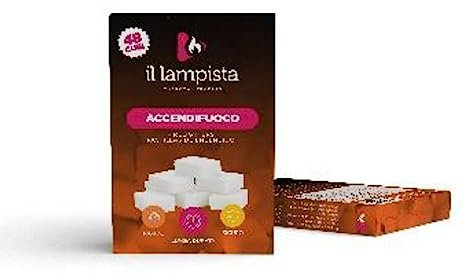 NERO CARBONE ACCENDIFUOCO 48 CUBETTI Power, Come da Foto