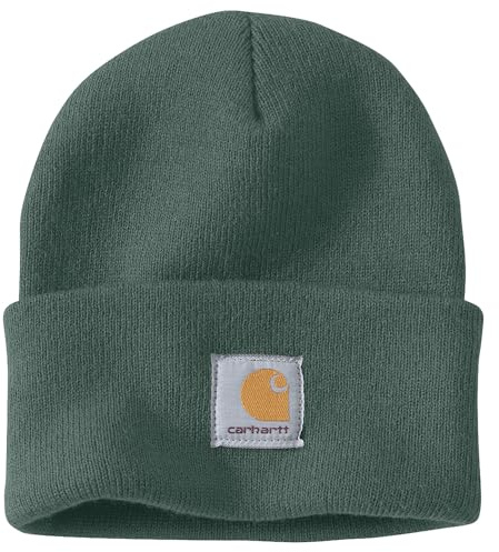 Carhartt Herren Knit Cuffed Beanie Beanie Hat, Grün, Einheitsgröße