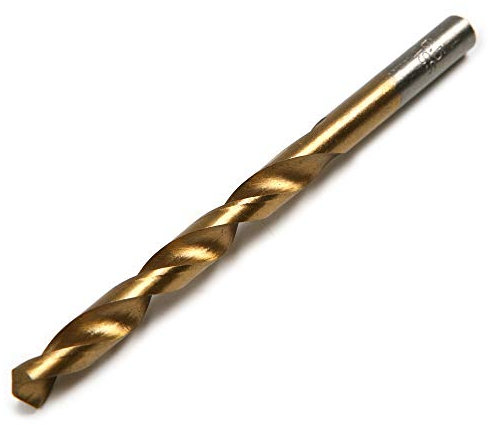 1pc 3/5.5/7MM HSS Straight Shank Extension Titanium Coated Twist Drill Bit For Woodwork Metal Reamer Tools(7mm)