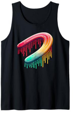 Dripping Paint Bumerang Werfen Bumerangs Tank Top