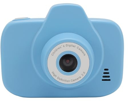 48MP Digital Camera, Auto Focus Camera, 10X Digital Zoom, Cartoon Frames Filters for Boys Girls, Avai, Anti Shake Vlog Camera for Children Photography and Video Autofocus (Blue)