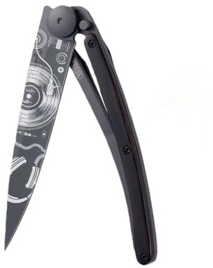 COLTELLINO TASCABILE BLACK EBONY VINYL A