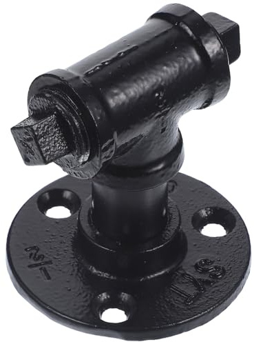 VILLFUL Vintage Iron Art Handle Industrial Pipe Cabinet Pull Furniture Knob for Kitchen Wardrobe Door with Smooth Edges Safe Grip American Loft Style
