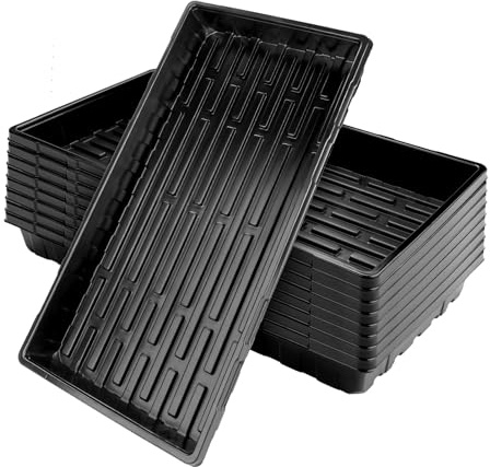 Zilams 8 Piezas Bandejas de Germinación Sin Agujeros