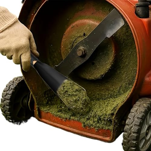Rasenmäher-Bürste – robustes Werkzeug mit steifen Borsten, Deckbürste zur Reinigung, für Wartung, Garten, Grasentfernung, Hinterhof, Outdoor, Rasen
