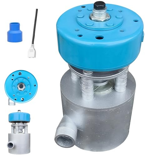 ZHOZHUT 500W Micro Generador Hidroeléctrico 110V / 220V Generador De Turbina Hidroeléctrica con Conexión De Entrada, Generador Sin Escobillas De Imán Permanente para Iluminación, Acampada,500w