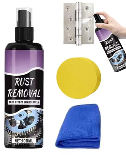 Spray lubrifiant Lock - Huile antirouille de 5,51 pouces | Solution d'entretien pour cylindre de 100 ml – Formule à pénétration profonde de 120 g pour charnière de porte, mécanisme antivol, élimine le