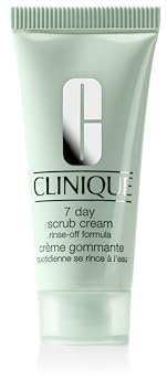 Clinique 7 Day Scrub Cream Rinse-Off Formula - Scrub Esfoliante Viso Delicato, 100 ml