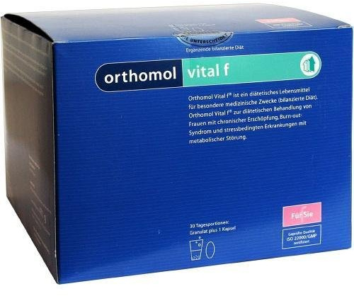 ORTHOMOL VITAL F 30GRA/KAP