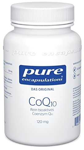 Pure Encapsulations - Coenzym Q10 120 mg - CoQ10 aus mikrobieller Fermentation - 120 Kapseln