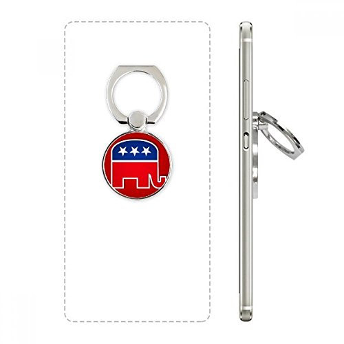 DIYthinker America Elephant Emblem Republican Party Cell Phone Ring Stand Holder Bracket Universal Smartphones Support Gift