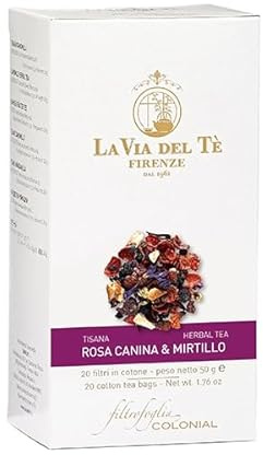 La Via del Tè ROSA CANINA E MIRTILLO tisana