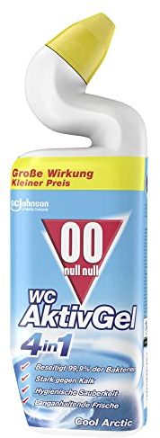 00 null null WC Aktiv Gel 4in1 Flüssiger WC-Reiniger Cool Arctic, 750ml | Flüssiger Toilettenreiniger (1x750 ml)