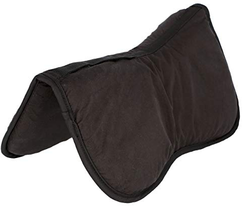 Kerbl 321879 Polstersattelkissen Memory Schwarz, 60x28 cm
