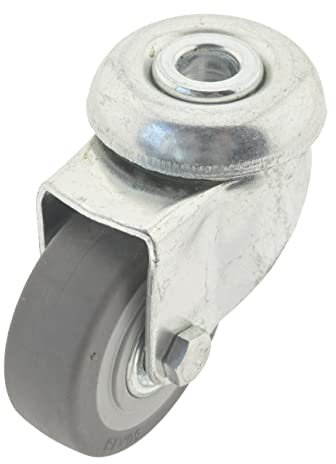 Apparaterolle, Rückenloch 10,2 mm, Lenkrolle, 100mm Transportrollen Möbelrollen