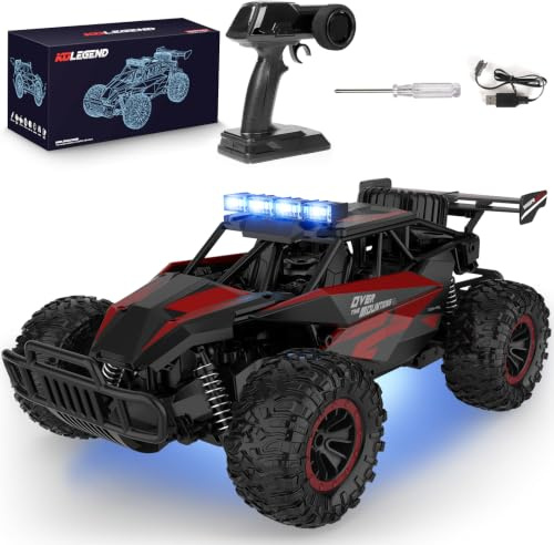 kolegend Ferngesteuertes Auto Offroad für Junge draußen mit 2-Akku 50 Minuten 1:12 Maßstab RC Buggy 25KM/H 2,4 GHZ Funkfernsteuerung Rennwagen Crawler Truck Geländewagen Car Spielzeug