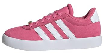 adidas Mixte Enfant VL Court Shoes, Pink Fusion/Cloud White/Grey Four, 30 1/2 EU