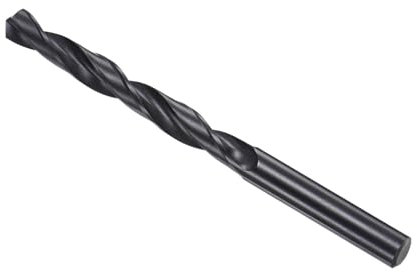 CoCud Punte da Trapano Elicoidali Acciaio ad Alta Velocità 6542, Diametro 9,2mm Lunghezza 125mm, Punta Trapano Dritta Twist Jobber Ossido Nero per Metallo Plastica Alluminio