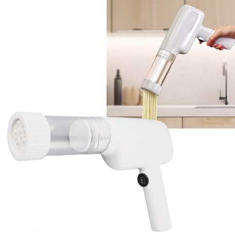 Macchina per Pasta Elettrica, Macchina per Pasta Elettrica, Macchina per Pasta Portatile Ad Alta Efficienza con 6 Stampi, Materiali di Prima qualità, Macchina per Pasta