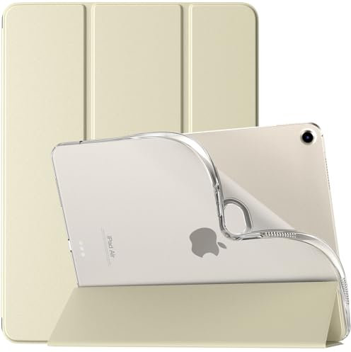 TiMOVO Hülle Kompatibel mit Neu iPad Air 13 Zoll (M3/M2-2025/2024), Smart PU Leder Schutzhülle, Auto Schlaf/Aufwach, Schlank Case mit Weich TPU Rückseite für iPad Air 13, Polarstern