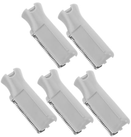 FRCOLOR 5stücke Augenbrauentrimmer-köpfe Aus Edelstahl Für Gesichts-haarentfernung Kompatibel Mittrimmmaschinen Präzises Formen Und Trimmen Praktische Ersatzpackung Für Damen Und Reisen