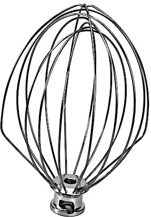 WATIIFUFU Elektrischer Rührbesen Mixer Zubehör Edelstahl Aufsatz Für K45WW Handmixer Küchenwerkzeug Hochwertiger Schneebesen Für Perfekte Ergebnisse Der Küche