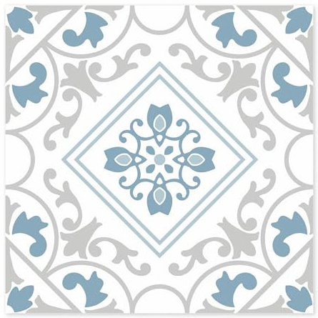 Peel Stick-Stick - Adesivi per pavimenti in vinile autoadesivo per bagno, cucina, casa per animali domestici e altro ancora, confezione da 10 pezzi, 8 x 8 pollici (SVN-1639) (grigio)