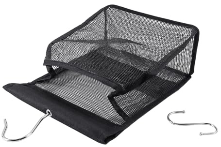 Riven Borsa per mollette con gancio, per appendere i vestiti, per lavanderia, balcone, campeggio, viaggi