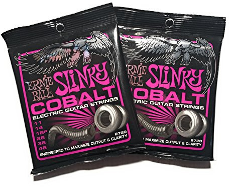 Ernie Ball 11-48 Power Slinky Cobalt 2720 electric guitar strings (2 PACKS)