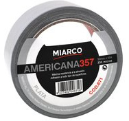 miarco 26885 - Cinta Americana 357 Negro 50mm x 30m