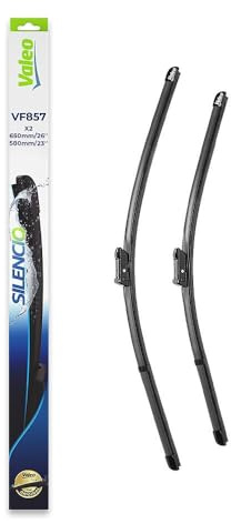 Valeo Silencio 2x Wischerblätter VF857 - Vorne - 650 mm / 580 mm