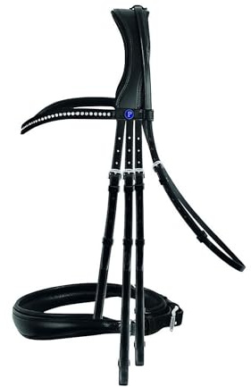 Passier PASSIERBLU Kandare Dream schwarz anatomisch super weich, Größe Pferd:Cob