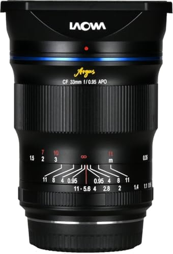 LAOWA 33mm f/0.95 Argus CF APO Objektiv kompatibel mit Canon RF