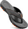 HAOLIRA Men's Surfing Flip Flop Sandals Summer Holiday Beach Sports Sandals Suitable for Indoor and Outdoor,Comfort Casual Thong Sandals(NA 1 Dark gray 44/10UK)