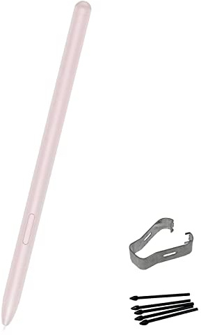 Ersatz-Eingabestift für Samsung Galaxy Tab S7 FE SM-T730,Galaxy Tab S7,Tab S7+ Plus,Tab S7 FE S Pen Ersatz Stift+ Spitzen/Federn,ohneBluetooth (Mystic Pink)