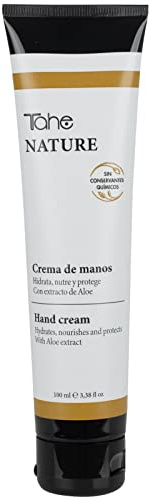 Tahe Nature Crema de manos hidratante y antimanchas Nature con extracto de Aloe Vera, 100 ml