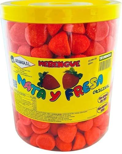 NATA FRESA GOLMASA 150 UNIDADES MERENGUE