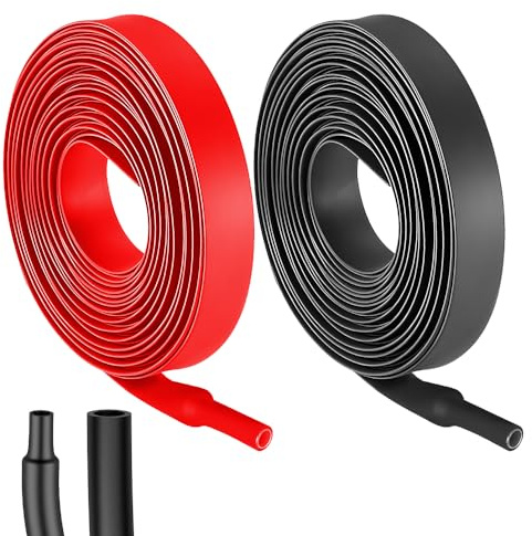 2 Stück 4:1 Schrumpfschläuche Ø12mm, 2 Meter Schrumpfschlauch mit Kleber