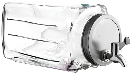 FORNOR 82090 Bocal en verre + robinet 3 litres 32,5 x 13.