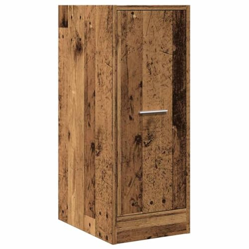 vidaXL Apothecary Cabinet, Storage Cabinet for Living Room, Apothecary Chest with Drawer, Apothecary Cupboard, Modern Style, Old Wood Engineered Wood