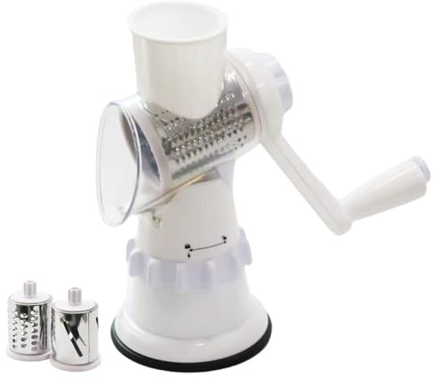 Cortadora rotativa, rallador rotativo,Cortador manual de verduras | Trituradora de alimentos de cocina para el hogar, cocina, restaurante para el hogar, cocina, restaurante, hotel, apartamento