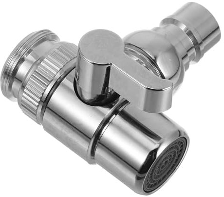 Artibetter Vollkupfer Waschmaschinen Wasserhahn Verteiler Adapter Robust Hochdruckfest Dichtung Schlauchanschluss Kompatibel Waschmaschinenanschluss Badezimmer Küche