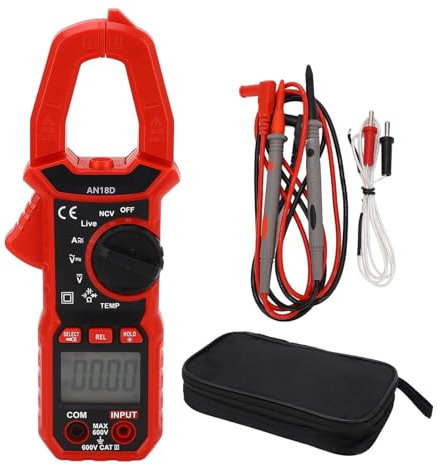 Werkzeuge kompatibel mit Digitales Zangenmultimeter mit 6000 Zählimpulsen für Wechsel- und Gleichstrom, Spannung, Kondensatorwiderstand, Diodenmessgerät in den Bereichen Heimdekoration, Industrie und