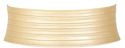 VONMELLI Cinturón ancho para mujer, cinturón elástico de cintura para mujer, para vestidos, moda vintage, cinturón de corsé elástico, apto para contorno de cintura 66-115 cm