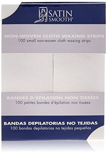 Satin Smooth Kleine Vliesstoff-Wachsstreifen für Frauen, 100 Stück