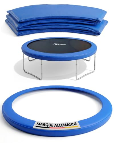 Trampolin Randabdeckung – Hochwertige Federabdeckung für Trampoline – Extra dick gepolstert – Trampolin Schutzrand UV-beständig – Umrandung Trampoline – Trampolinzubehör Ø 244 305 366 396 427 cm